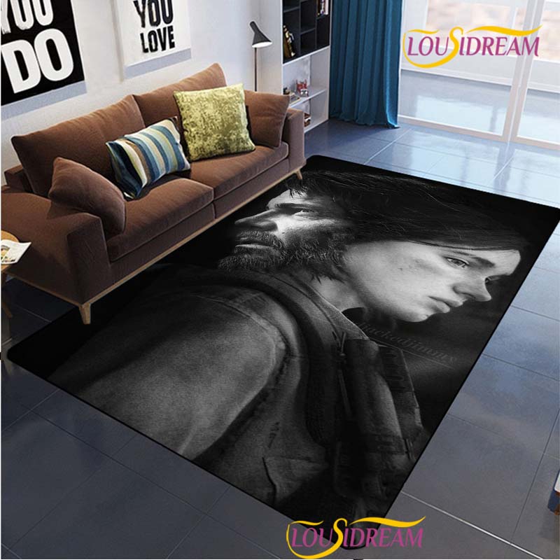 2026 Last Of Us Carpet for Living Room Bedroom Rug Kids Kitchen Door Unslip Floor Mat Birthday gift photography props Alfombra Rug