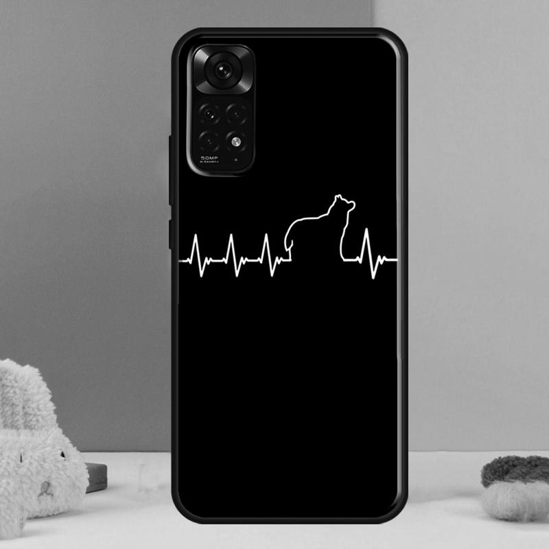 Чехол для телефона Xiaomi Redmi Note 14 13 12 Pro 11 9 10 9S 10S 11S 12S Redmi 14C 13C 10C 12C с изображением собаки Сибирский Хаски