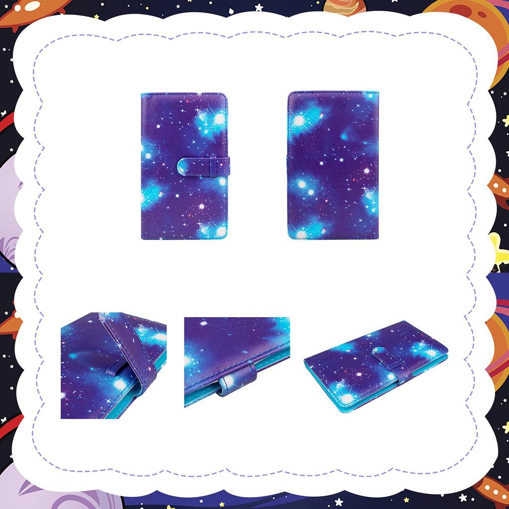 HIYQIN Photo Suitable for Fujifilm Instax Mini Photo Holds 96 Large Capacity Can Also Store Business Cards and Cash PU Leather Album, EVO/12/11/9/8/8+