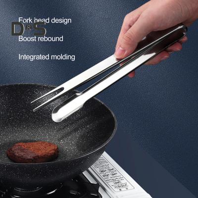Щипцы для еды из нержавеющей стали, термостойкие многофункциональные щипцы в японском стиле для приготовления пищи, щипцы для гриля, стейк, жареная рыба, зажим для барбекю
