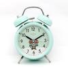 4-дюймовые металлические бесшумные милые мультяшные часы Aisda, бутиковые прикроватные часы-будильник для спальни