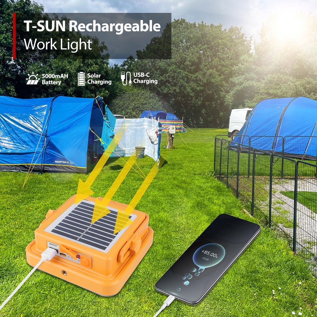 1 шт./2 шт. 120 Вт портативный светодиодный прожектор супер яркий светодиодный рабочий свет USB солнечный перезаряжаемый для уличной лампы для кемпинга светодиодный фонарик