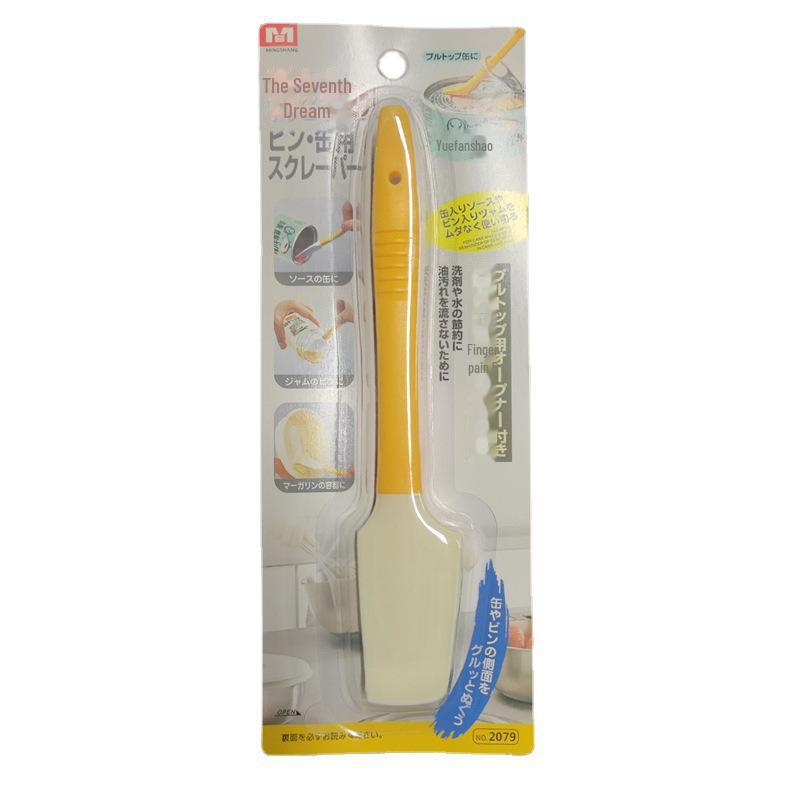 Japan KM.5088 Multi-Purpose Silicone Bottle and Jar Scraper