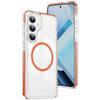 Подходит для Samsung S26 Ultra прозрачный чехол для мобильного телефона S25 кристальный щит цветовая полоса магнитное кольцо защитная крышка противоударная броня