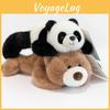 Soft Lying Animal Plush Toy Panda Pig Bear Stuffed Doll Decoration Gift Child