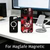 H-Hazbin H-Husk Phone Case For iPhone17,16,15,14,13,12,11 Plus,Pro Magnetic For Magsafe Wireless Charging