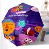Printed Super Simple SongsPrinted Folding Umbrella,Outdoor,Leisure,And Travel Umbrella,Durable Umbrella Fabric,Birthday And Holiday Gift