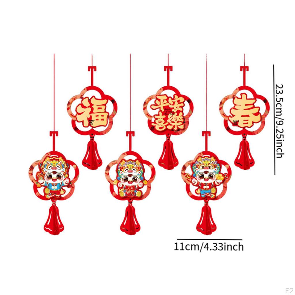 Spring Festival Pendant Ornament Year Decorations Lightweight Decor for Celebration