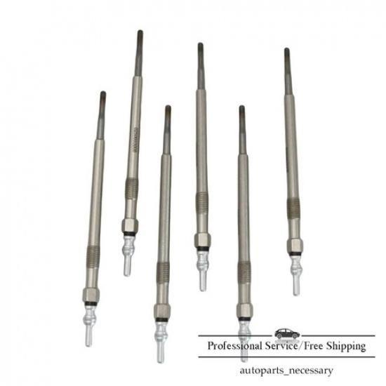 Fit For Jeep Grand Cherokee Ram 1500 14-19 3.0l V6 Set of 6 Diesel Glow Plugs