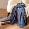 Printed Scarf Women's Autumn and Winter Thickened Korean Style Imitation Cashmere High Quality Long Scarf Large Shawl