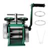 Rolling Mill Machine Jewelry Making Manual Hand Crank Tableting Jewelry Press Tool For Jewelry Making Square WireFlatSemicircle