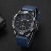1pcs/set New Men's Watches Business Fashion Digital Large Dial Leisure Trend Quartz Watch (Box Not Included)