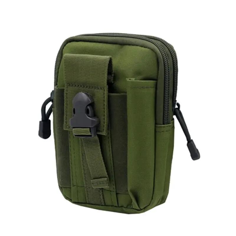 Тактический подсумок Molle на пояс, уличный, для охоты, кемпинга, мужской, для EDC инструментов, органайзер для гаджетов, жилетный подсумок, кошелек, чехол для мобильного телефона