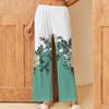 Women's Printed Casual Elastic Waist Comfortable Straight Tube Loose Pants
