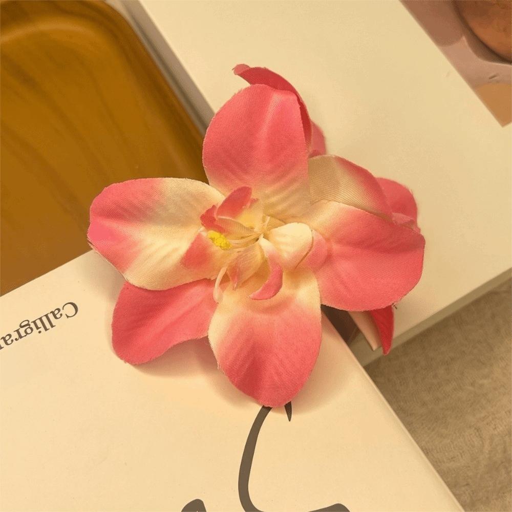 Bohemian Flowers Hair Clips Plastic Hair Accessories New Sweet Barrette Seaside Vacation