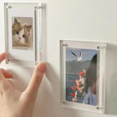 Магнитная фоторамка 1 комплект для Fujifilm Instax Mini 11 8 9 25 50 7 Аксессуары для пленочных камер Акриловые магниты на холодильник