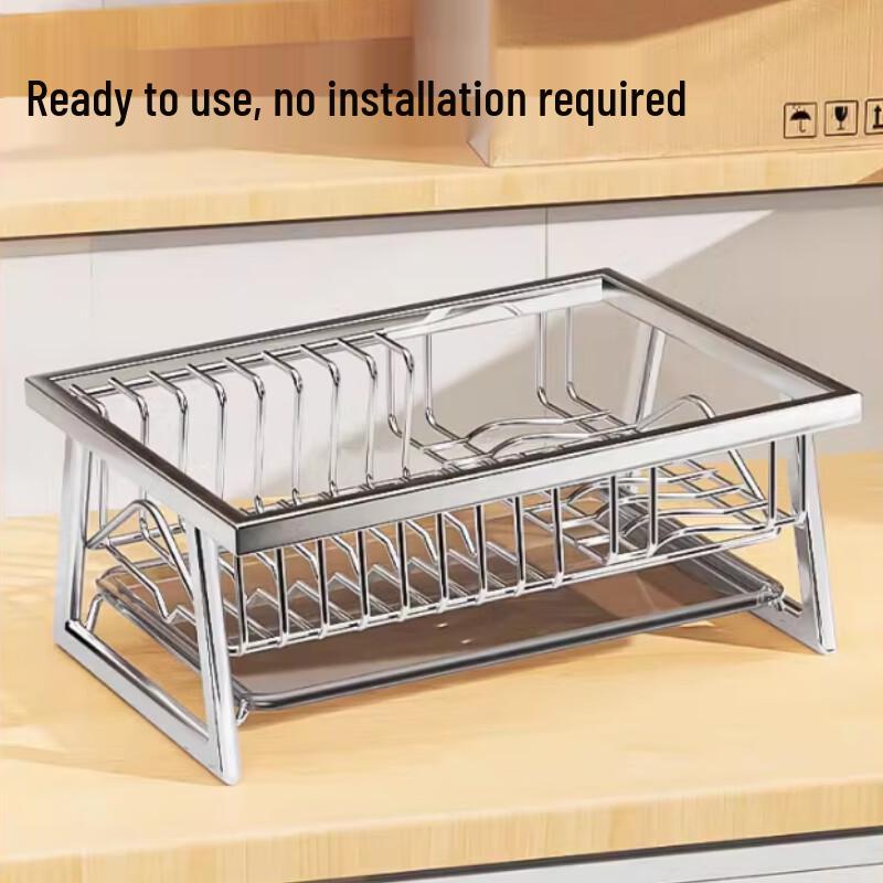 Beifu 304 Stainless Steel Countertop Dish Drying Rack