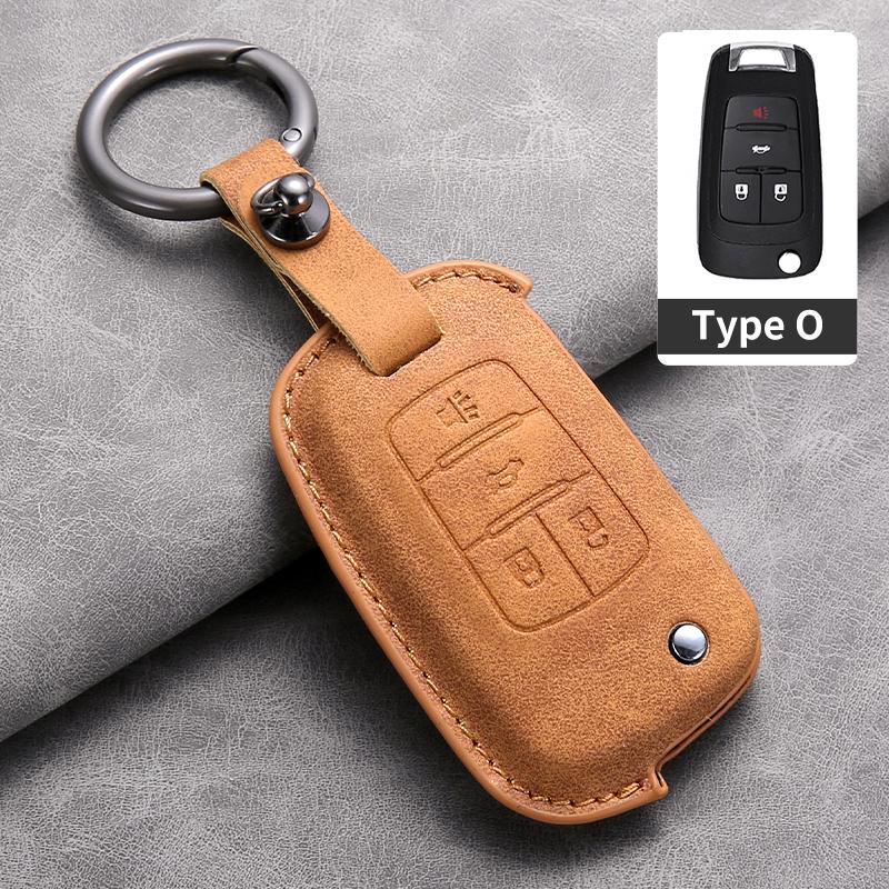 For Buick To Genesis Car Smart Key Case Cover Key Pack Remote Protection Sleeve Buckle Rope Special Accessories Multi Styles