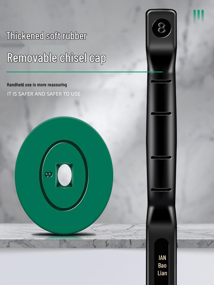 Tungsten Carbide Concrete and Stone Splitter Chisel with Chrome Vanadium Steel Alloy Head