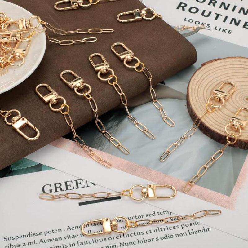 Для поделок своими руками, изготовления украшений, брелоков, Набор для изготовления брелоков, Поворотные карабины для брелоков, Удлинитель цепочки, Брелоки для сумок