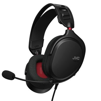 Вес игровой гарнитуры JVC Kenwood GG-01-B приблизительный. 199 г Легкий корпус черного цвета