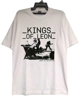 Kings Of Leon Группа Рок Хлопок Мужская Женская Футболка S До 5XL UU432