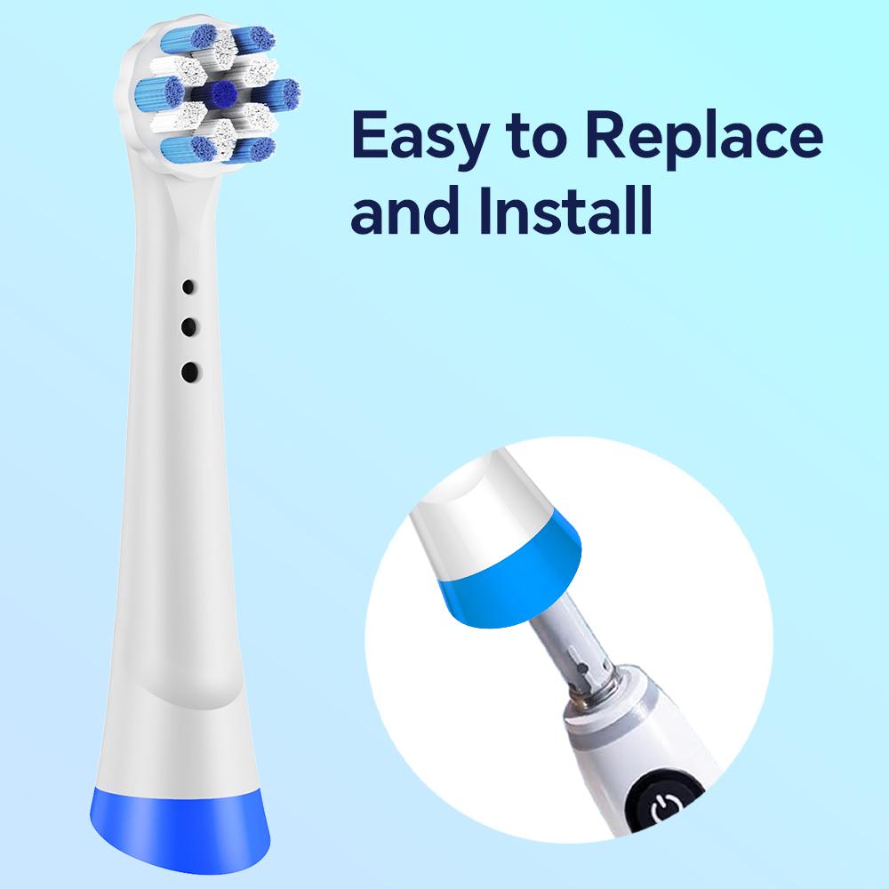 Compatible with Oral B iO Electric Toothbrush Replacement Brush Heads, Toothbrush Head Refills for iO 2 3 4 5 6 7 8 9 10 Series