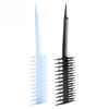 2 Colors Plastic Double-sided Wide Fine Tooth Highlighting Comb Piece Strip Dyed Hair Comb