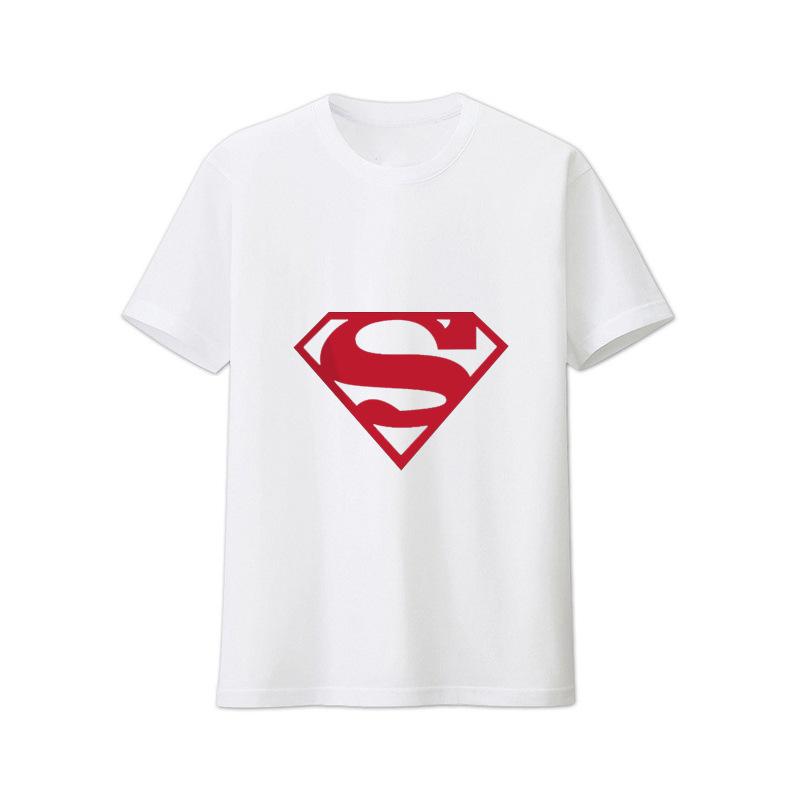 Мужская футболка Marvel's Avengers Superman 100% чистый хлопок % С коротким рукавом Повседневная и удобная футболка Мужской топ