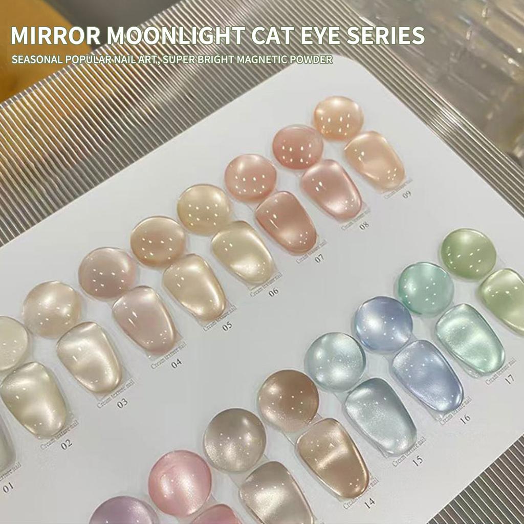 Mirror Cat Eye Nail Polish Glue Annual Popular Color For Nail Salons