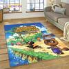 Cute Animal Crossing New Horizons Cartoon Carpet Rug for Bedroom Living Room Home Sofa Decoration,Kid Game Large Decor Floor Mat