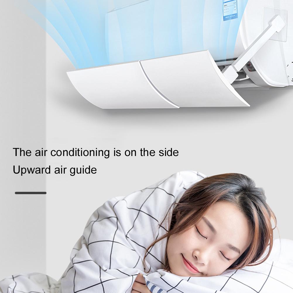 Retractable Air-Conditioner Deflector Adjustables Anti Direct Blowing Cold Wind Baffles for Home