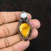 Mookaite Gemstone Copper Pendant Copper Wire Wrapped Jewelry Designer Jewelry Rainbow Moonstone Gemstone Pendant Handmade Pendant For Women
