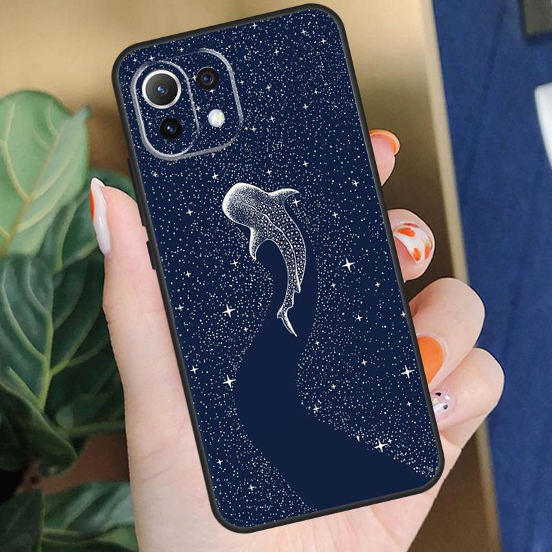 Чехол для телефона Xiaomi 13T Pro 12T 11T 14 12 13 Lite 12X POCO X5 X3 F5 Pro X4 F3 F4 C65 M5s с изображением китовых акул