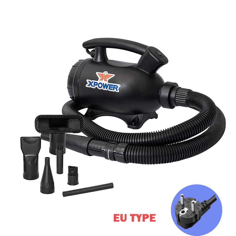 XPOWER A-5 Собаки Кошки Домашние животные Груминг Воздуходувка Пылесос Сушилка для домашних животных Теплый ветер Secador Быстрый фен Для Сушки Для Маленьких Средних Больших Собак