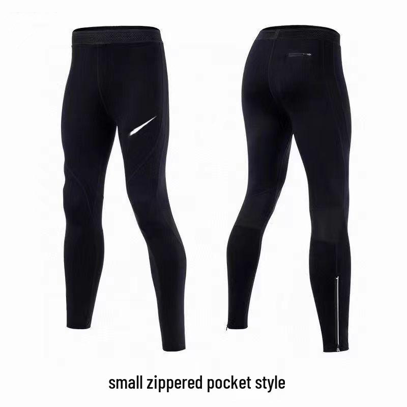 Мужские модные быстросохнущие ребристые фитнес-штаны - Универсальные, дышащие, свободного кроя для лета