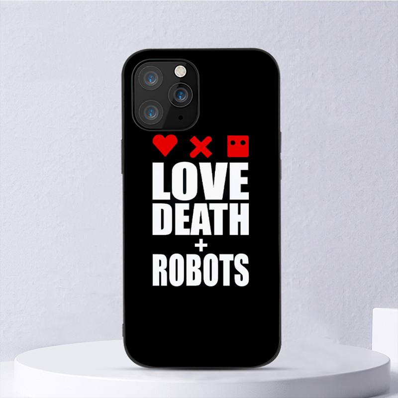 Чехол для телефона «Любовь, смерть и роботы» для iPhone 11 12 Mini 13 14 Pro XS Max X 8 7 6s Plus 5 SE XR Shell