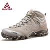 Зимние походные ботинки, кожаная дышащая уличная мужская спортивная обувь, зимняя нескользящая треккинговая обувь для мужчин, износостойкие походные кроссовки