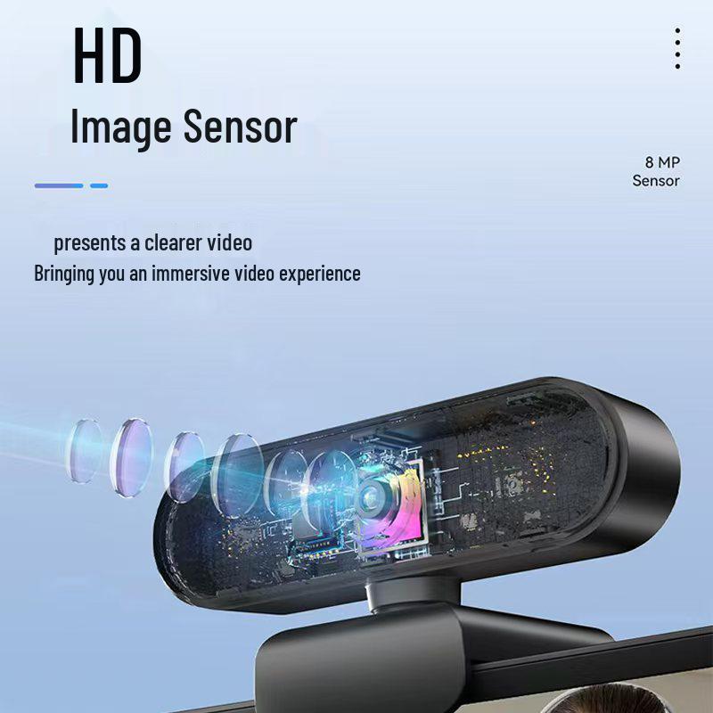 USB 1080P HD Webcam for Desktop and Laptop