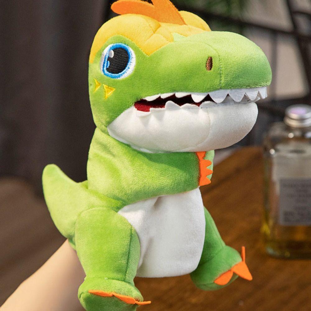 Storytelling Stuffed Plush Dinosaur Toys Plush Doll Hand Finger Story Puppet Story Time