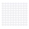 500Pcs Nonwoven Round Piece DIY Felt Crafts Cloth Flake Accessories Chip Hair Decoration 25mmWhite