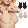 1 Pair Invisible Bra Rabbit Ear Reusable Silicone Bust Nipple Cover Pasties Stickers Breast Adhesive Invisible Bra Lift Tape