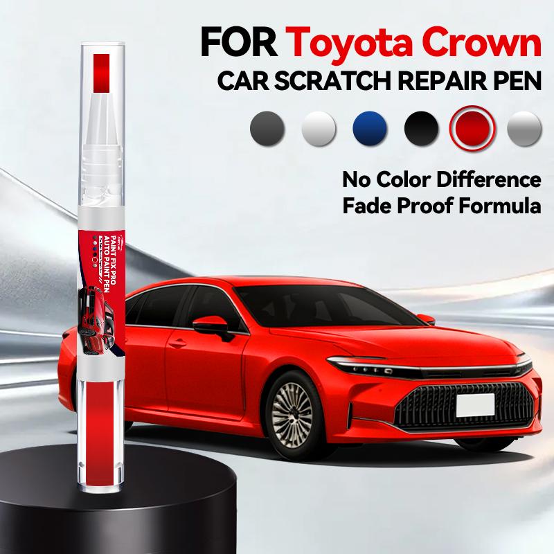 Specialized Automobiles Car Paint Repair Pen For 1995-2025 Toyota Crown Paint Scratch Repair Accessories Black 202 Gray 1G3 Whit
