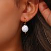 2022 Spring Summer Must Have Single Item Natural Freshwater Pearl Pendant Earring Round Baroque Pearl Jewelry For Ladies