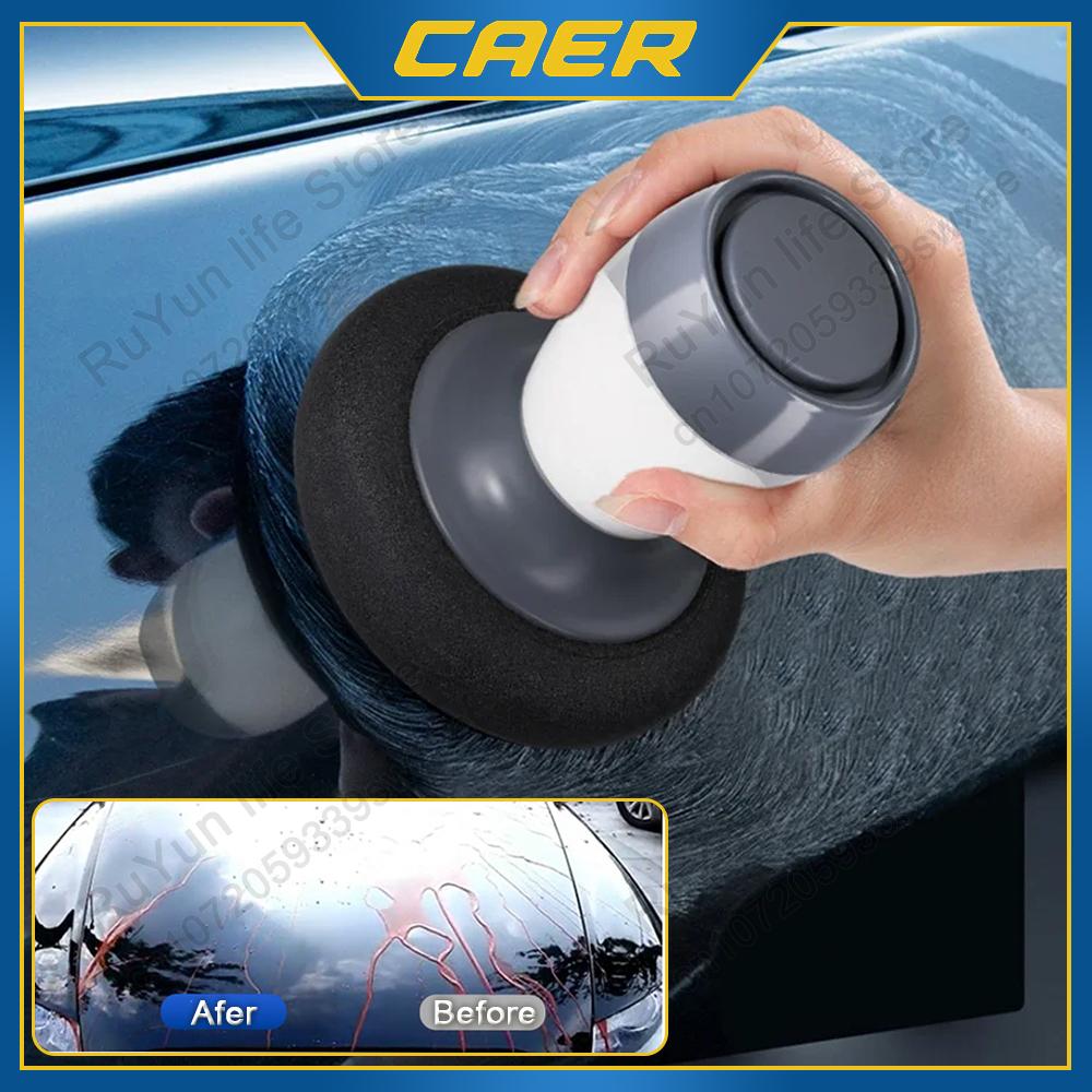 Машинка для полировки автомобиля, ручной инструмент для полировки и протирки, для очистки краски, устранения царапин, шлифовального средства, для ухода за автомобилем