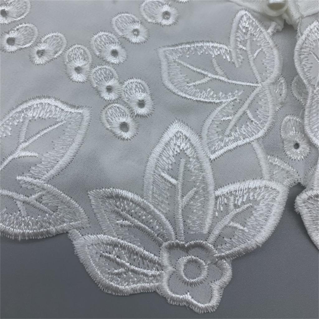 Women False Collar White Blouse Top Collar Elegant Fake Collar Shawl Wrap Universal Lady Party Dress Clothes Accessories