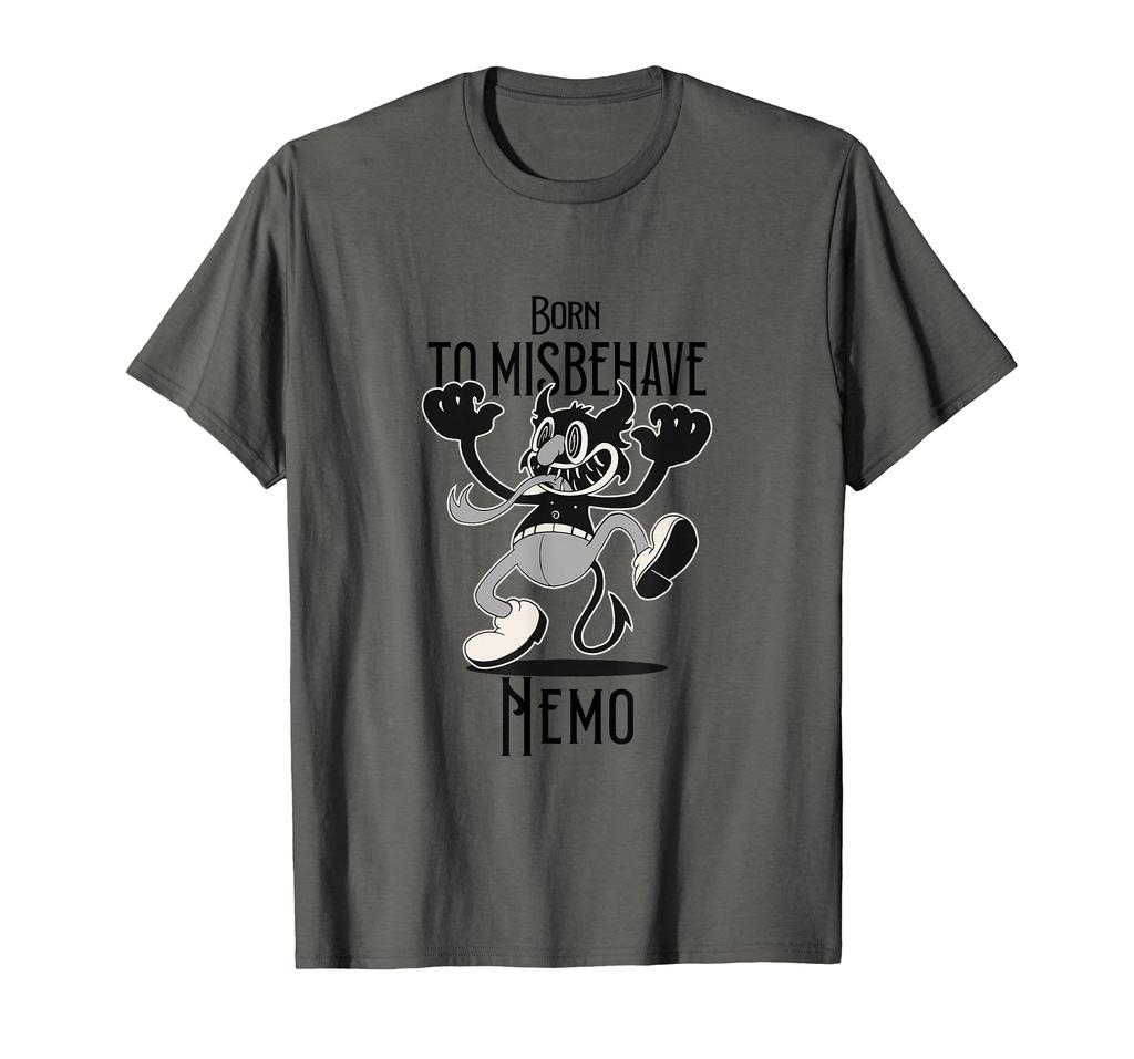 NEMO - Cool Boy Name with cute Devil - Born to Misbehave T-shirt