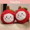 Plush Keychain Lychee Toy Stuffed Doll Pendant Backpack Decoration Gift Kids