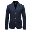 Мужской однобортный британский модный повседневный пиджак молодежный костюм