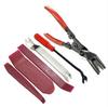 17pcs New Car Panel Removal Tools Kit Trim Removal Tool Set for Car Panel Dash Audio Radio Removal Installer